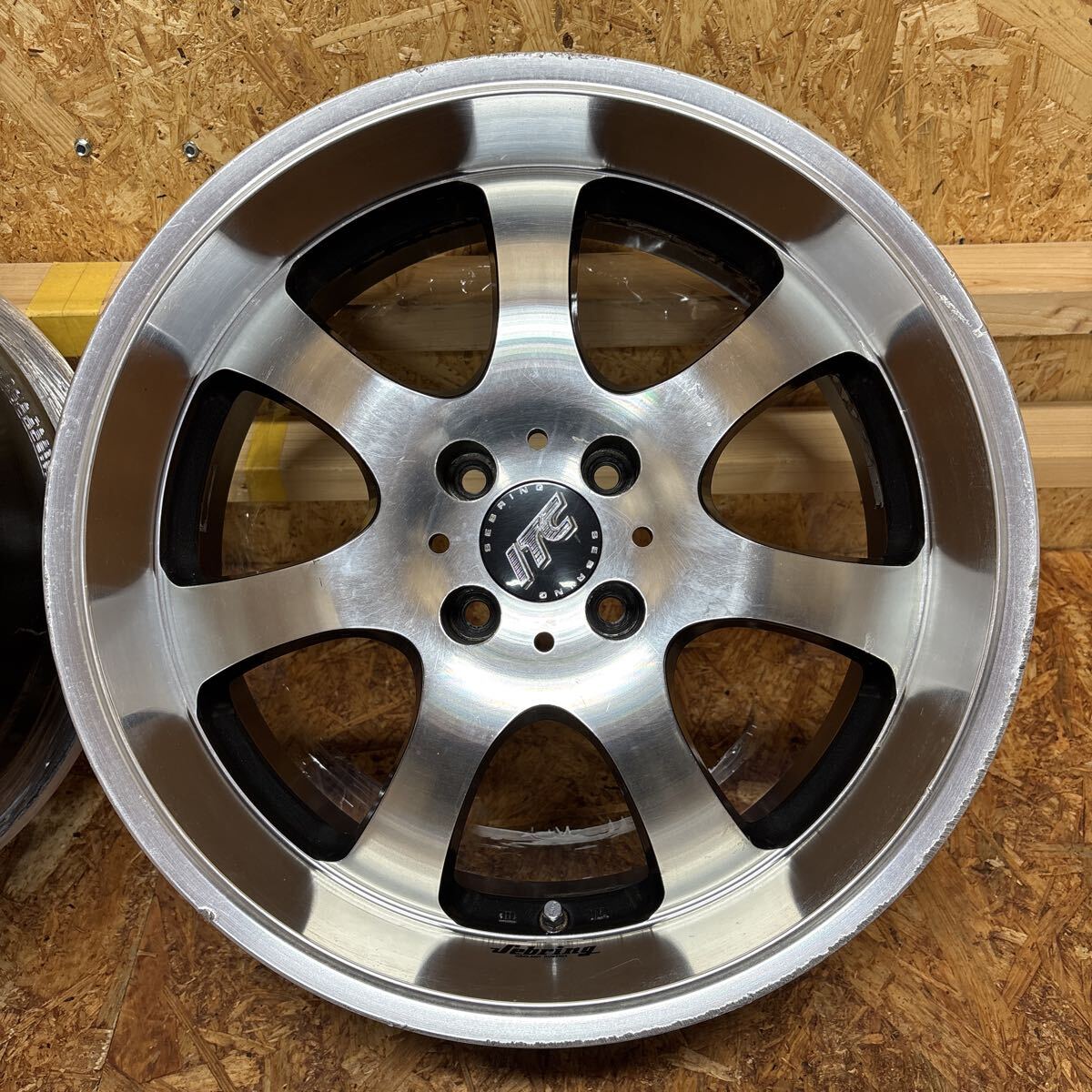 希少☆RAYS☆ITC☆カップ☆17×7J+38☆100/4穴☆シビック　フィット　フリード　カローラ　ヴィッツ　アクア　ユーノス　走り屋　JDM_画像8
