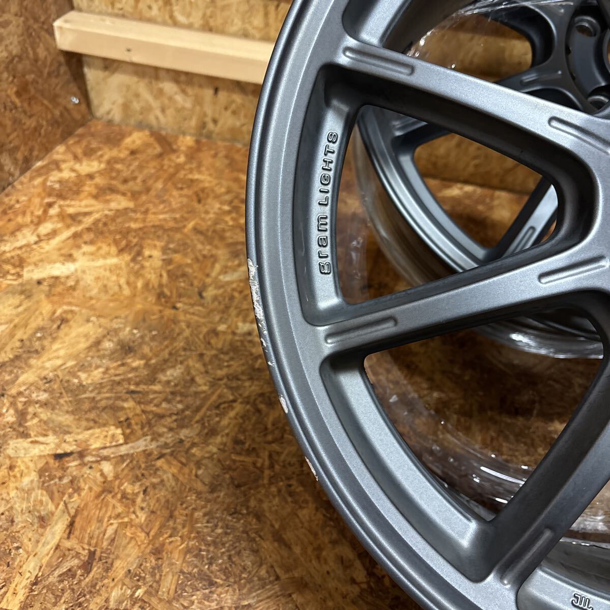 希少☆RAYS☆GL57☆17×7J+42☆100/4穴☆シビック　インテグラ　フィット　カローラ　ヴィッツ　アクア　ノート　マーチ　走り屋　JDM_画像3