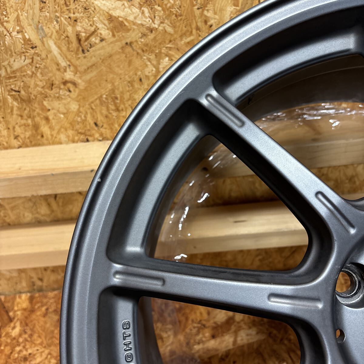 希少☆RAYS☆GL57☆17×7J+42☆100/4穴☆シビック　インテグラ　フィット　カローラ　ヴィッツ　アクア　ノート　マーチ　走り屋　JDM_画像7