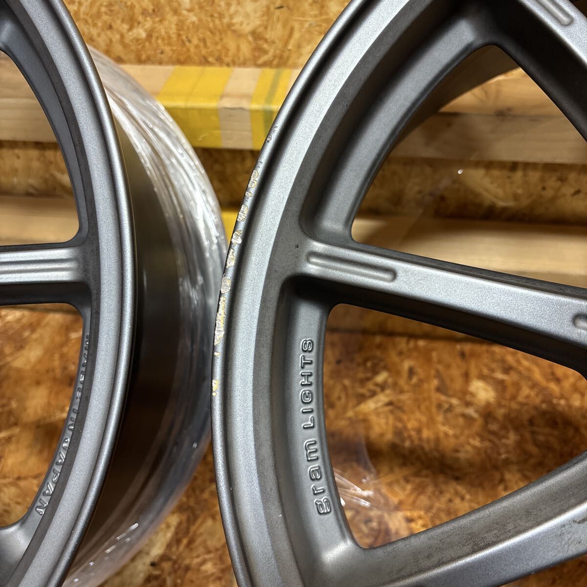 希少☆RAYS☆GL57☆17×7J+42☆100/4穴☆シビック　インテグラ　フィット　カローラ　ヴィッツ　アクア　ノート　マーチ　走り屋　JDM_画像9