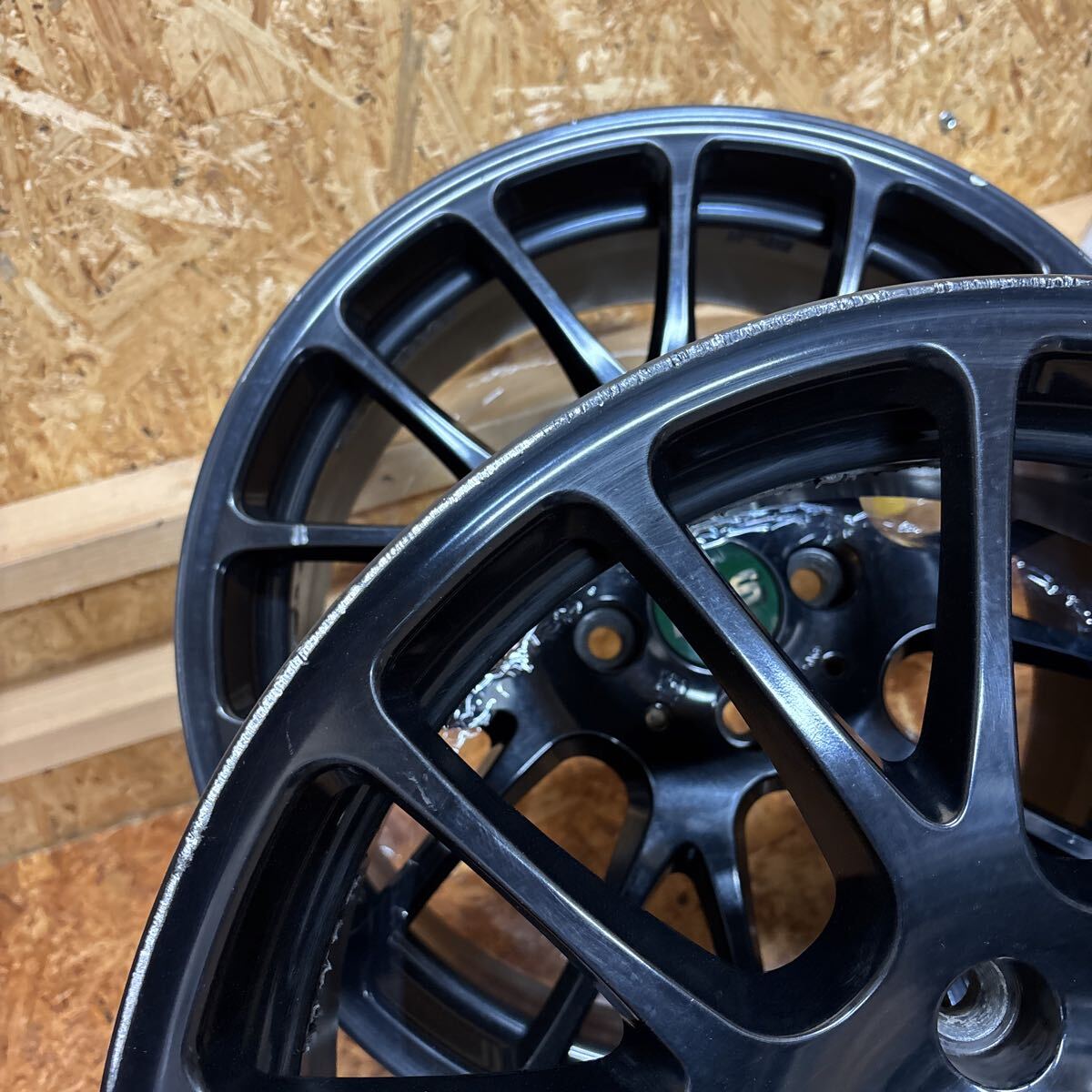 希少☆BBS☆鍛造☆RE5006☆17×7J+48☆100/4穴☆シビック フィット カローラ ヴィッツ アクア ノート マーチ JDM_画像3