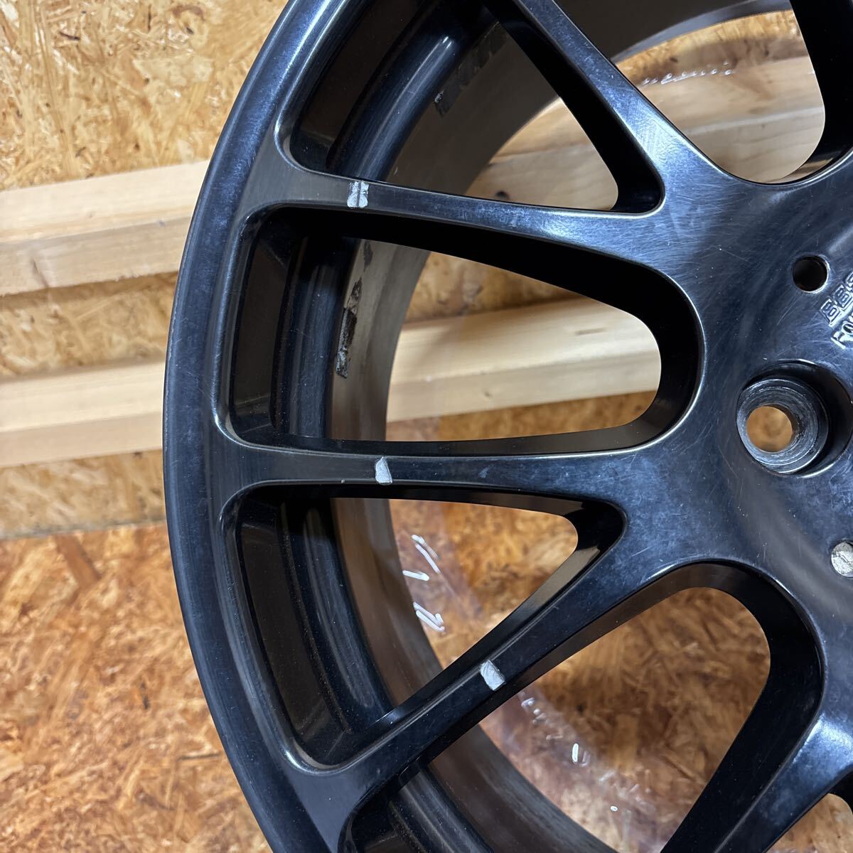 希少☆BBS☆鍛造☆RE5006☆17×7J+48☆100/4穴☆シビック フィット カローラ ヴィッツ アクア ノート マーチ JDM_画像7