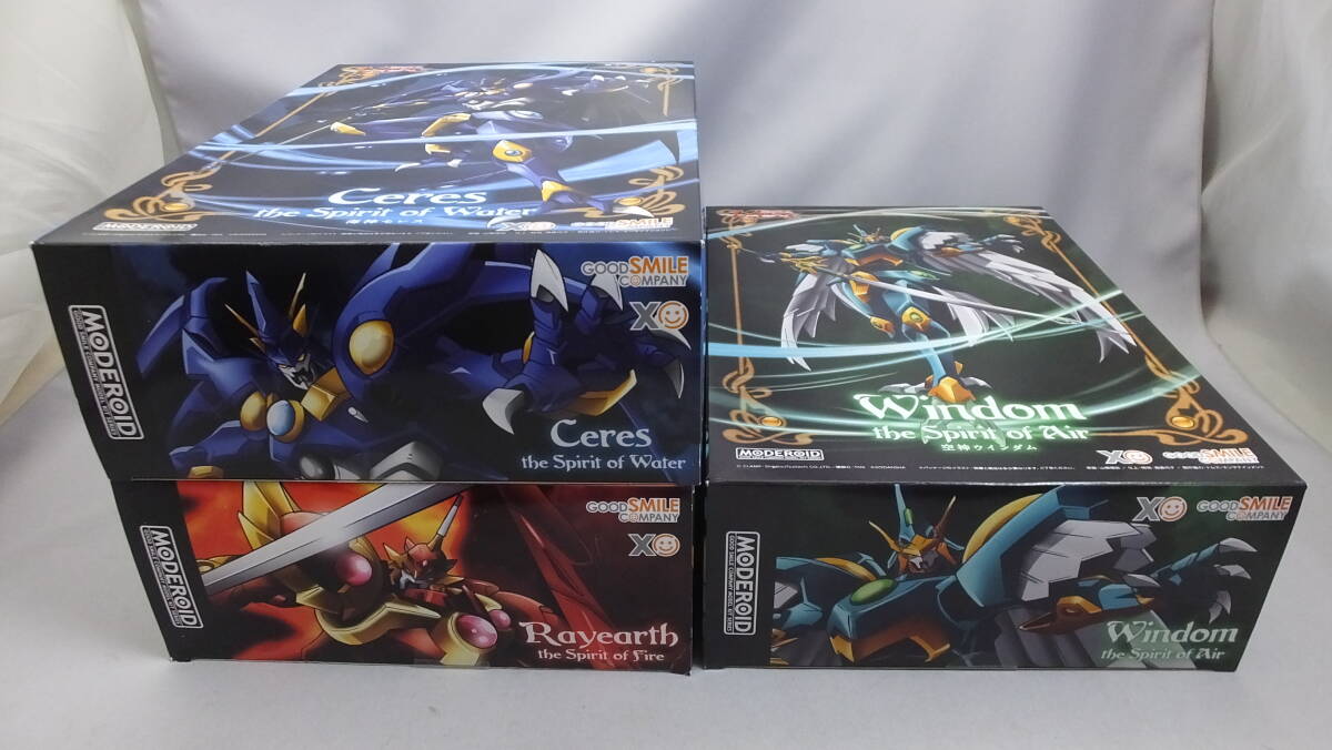 29_TT 83E) グッドスマイルカンパニー MODEROID モデロイド レイアース プラモデル 3体セット _画像1