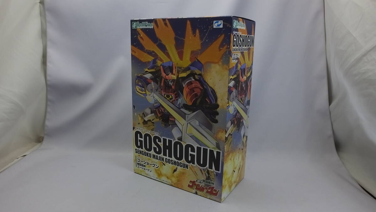 29_TT 851) ベルファイン 戦国魔神ゴーショーグン ゴーショーグン プラモデル_画像1