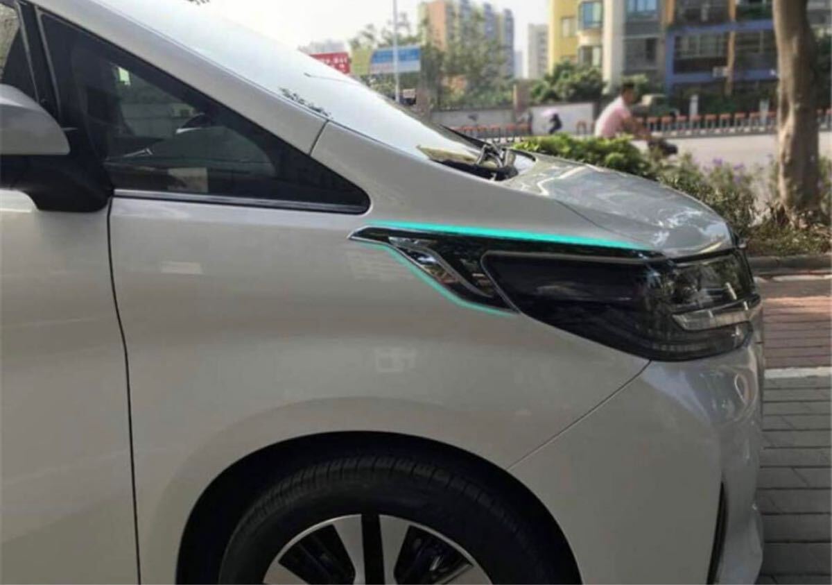 トヨタ アルファード 新型 30系サイドガーニッシュ左右セット 2P_画像3