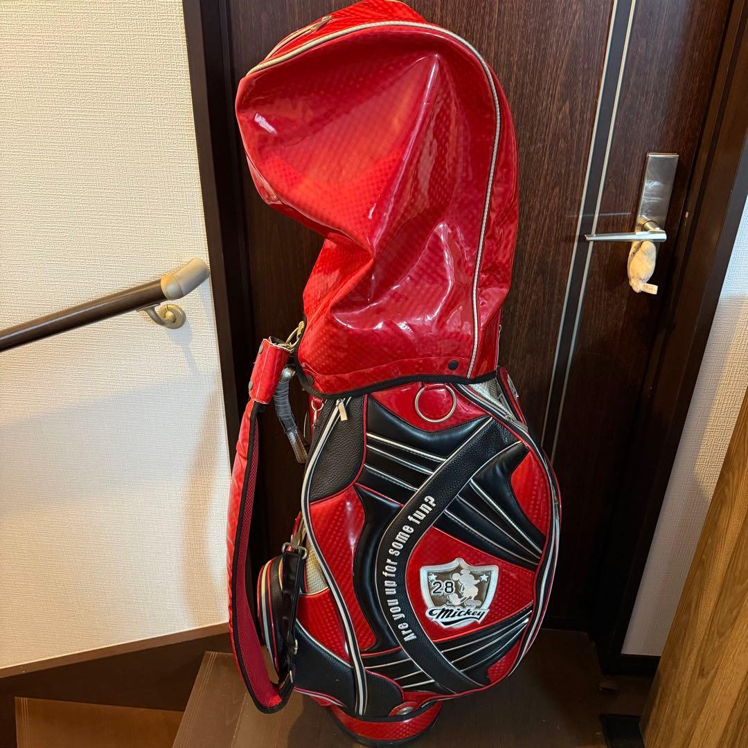 超希少Disney公式 ディズニー ミッキーマウス キャディバック_画像2