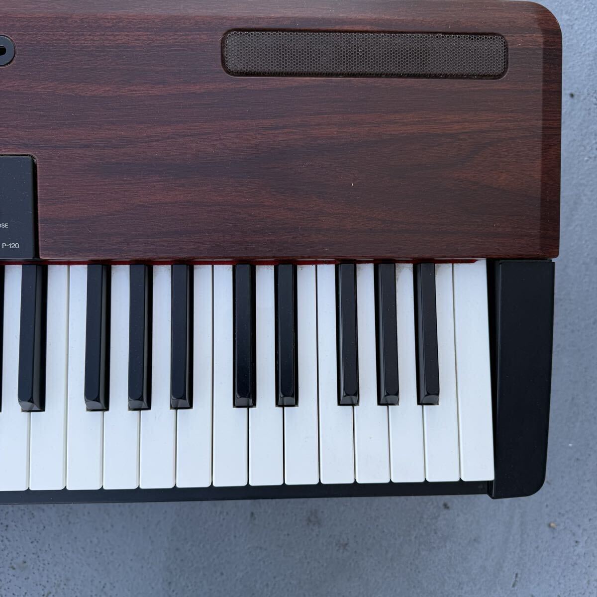 YAMAHA ヤマハ 電子ピアノ P-120S 88鍵盤 ジャンク 全鍵盤音出し確認済 中古　ジャンク_画像7