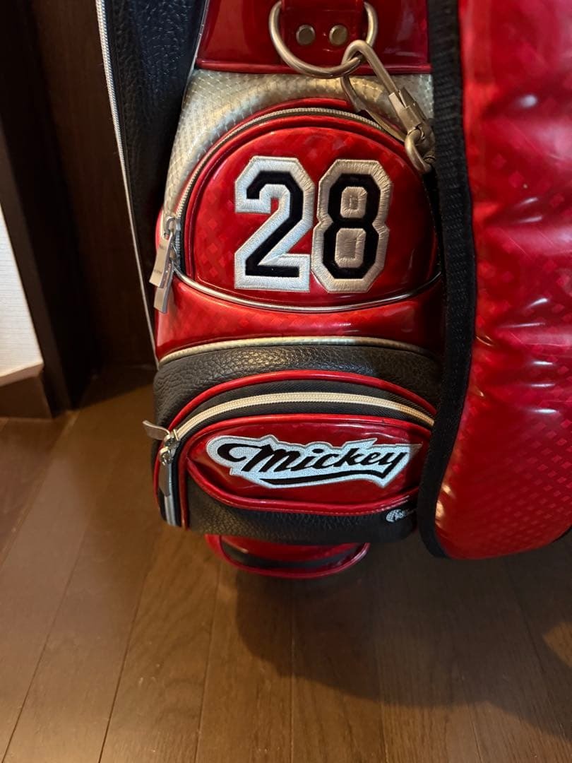 超希少Disney公式 ディズニー ミッキーマウス キャディバック_画像4