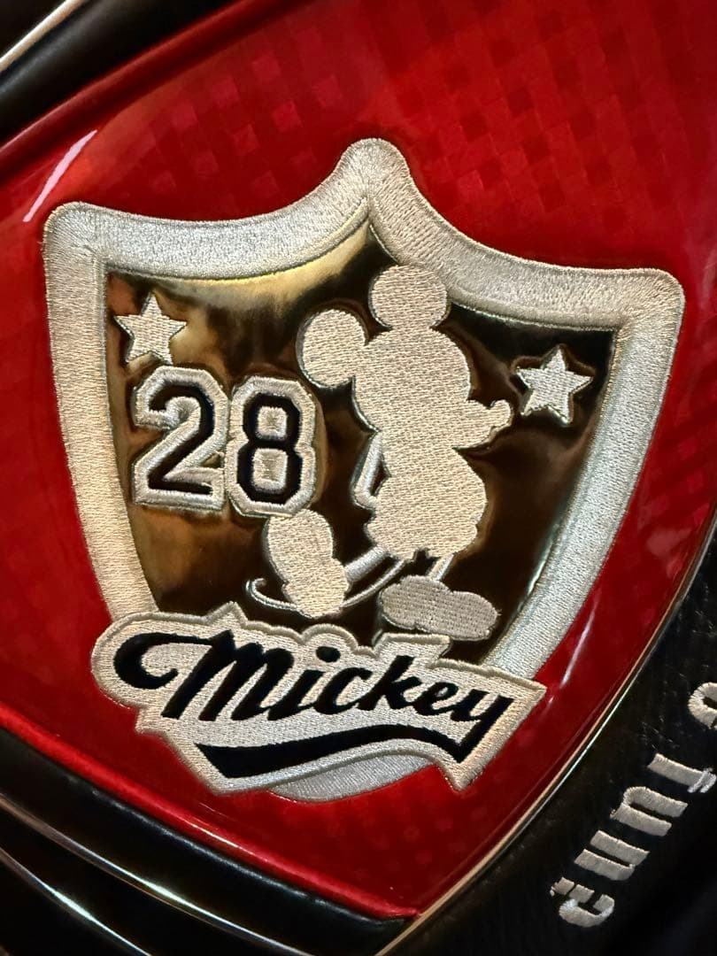 超希少Disney公式 ディズニー ミッキーマウス キャディバック_画像9