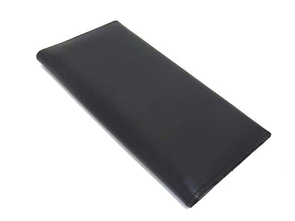 ■新品同様■ dunhill ダンヒル コンフィデンシャル レザー 二つ折り 長財布 ウォレット 札入れ 小銭入れ メンズ ブラック系 BP5534_画像2