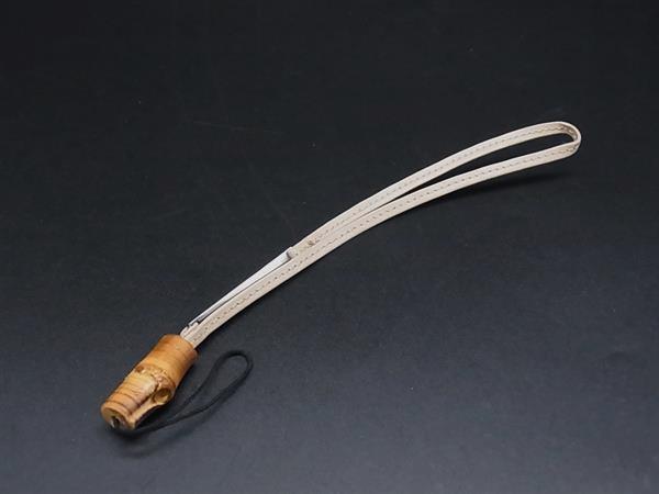 # превосходный товар # GUCCI Gucci bamboo кожа брелок для ключа ремешок очарование мужской женский оттенок коричневого DK5290