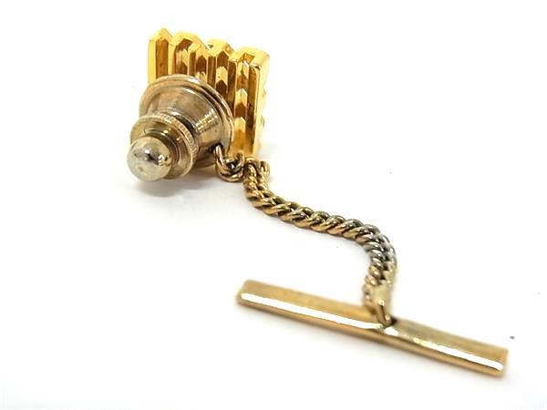 # прекрасный товар # ChristianDior Christian Dior Vintage булавка для галстука Thai цепь джентльмен бизнес аксессуары оттенок золота DK1023
