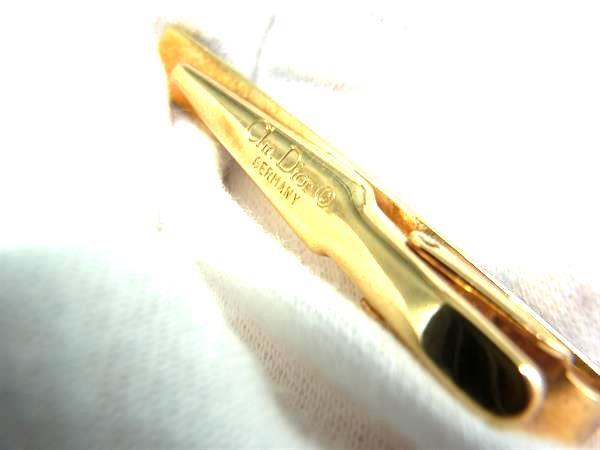 # прекрасный товар # ChristianDior Christian Dior булавка для галстука Thai зажим аксессуары оттенок золота × оттенок черного DJ6810