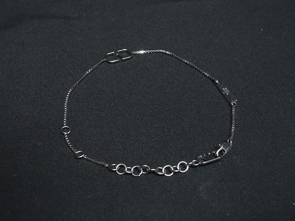 1 иен # прекрасный товар # VALENTINO GARAVANI Valentino galava-ni браслет аксессуары женский мужской оттенок серебра FU6945