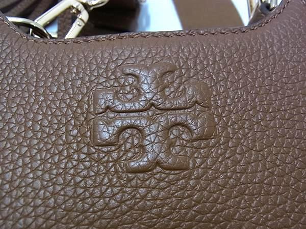 1円 ■新品■未使用■ TORY BURCH トリーバーチ レザー タッセル クロスボディ ショルダーバッグ ミニバッグ 斜め掛け ブラウン系 FU6369_画像6