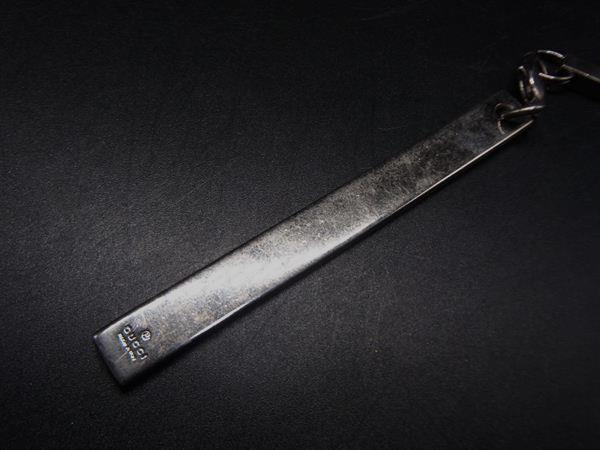 GUCCI Gucci ремешок для мобильного телефона брелок для ключа очарование мужской женский оттенок серебра DJ0065