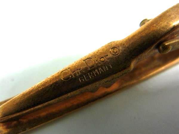 ChristianDior Christian Dior галстук булавка Thai зажим аксессуары бизнес джентльмен мужской оттенок золота DK4778