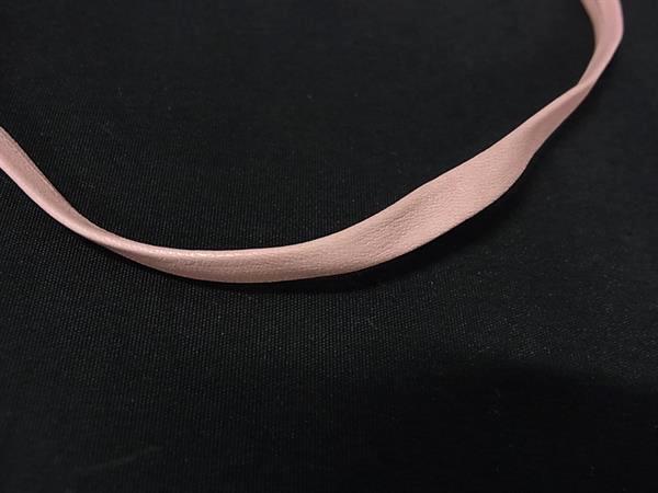 # прекрасный товар # Salvatore Ferragamo Ferragamo двойной gun chi-ni кожа короткое колье колье аксессуары женский розовый серия DK3214