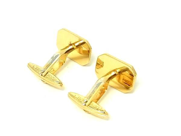 ChristianDior Christian Dior Vintage запонки кафф links запонки кнопка мужской оттенок золота × оттенок серебра DK3300