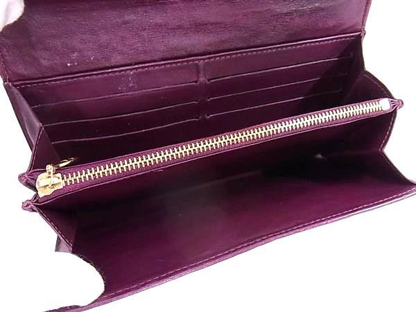 1 иен LOUIS VUITTON Louis Vuitton M93577 монограмма veruniporutofoiyu Sara складывающийся пополам длинный кошелек бумажник лиловый серия GA6214