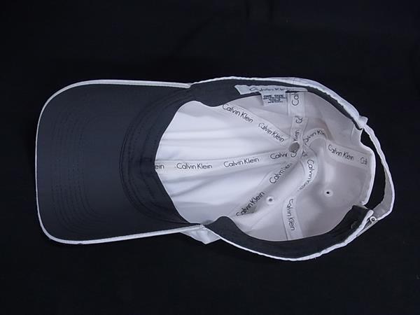 Calvin Klein カルバンクライン ポリエステル100% キャップ 帽子 メンズ レディース アイボリー系 DK7311_画像3