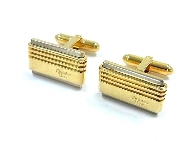 # прекрасный товар # ChristianDior Dior Vintage запонки кнопка кафф links аксессуары бизнес джентльмен мужской оттенок золота DK7179