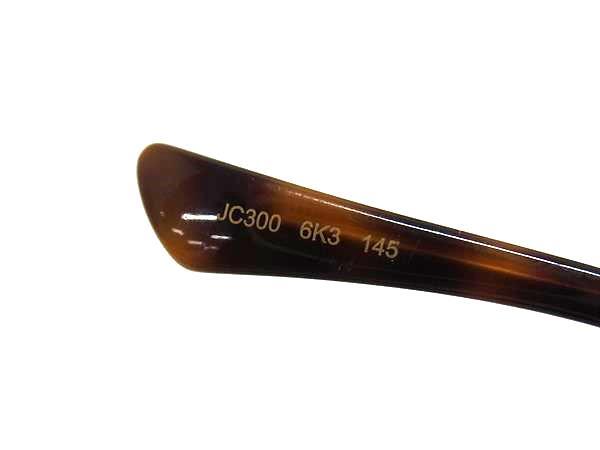 1円 ■極美品■ JIMMY CHOO ジミーチュウ JC300 6K3 145 ラインストーン メガネ めがね 眼鏡 レディース ブラウン系 BP6277_画像5