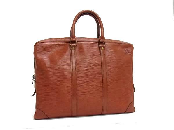 1 иен LOUIS VUITTON Louis Vuitton M54478 epi poruto при . man Voyage портфель портфель мужской оттенок коричневого BT0149