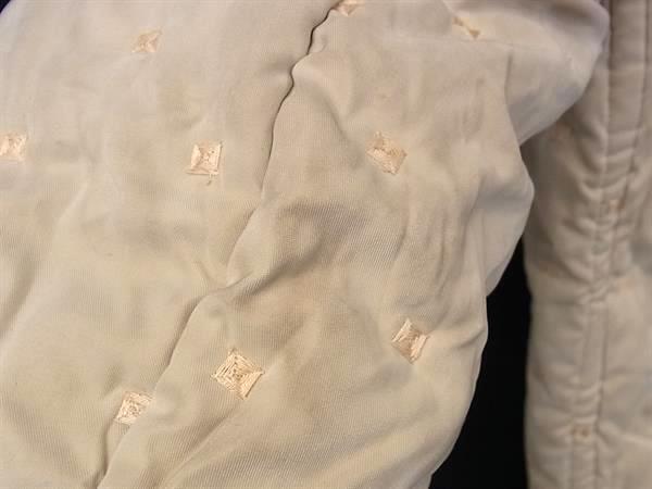 1円 HERMES エルメス マルジェラ期 セリエボタン キルティング ポリエステル アウター 上着 表記サイズ 38 洋服 ベージュ系 BQ0014_画像6