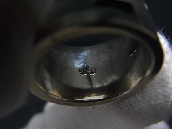 1 иен GUCCI Gucci Blanc dead G SV925 кольцо кольцо аксессуары примерно 10 номер женский мужской оттенок серебра FU7362