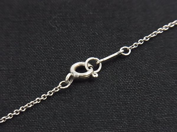 1円 ■美品■ TIFFANY&Co ティファニー エルサペレッティ スモールクロス SV925 ネックレス ペンダント アクセサリー シルバー系 FS7128_画像3