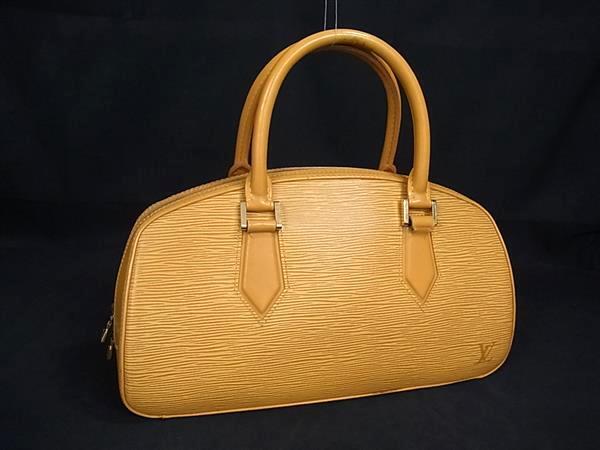 1円 LOUIS VUITTON ルイヴィトン M52089 エピ ジャスミン ハンドバッグ トートバッグ レディース タッシリイエロー BM9505_画像1