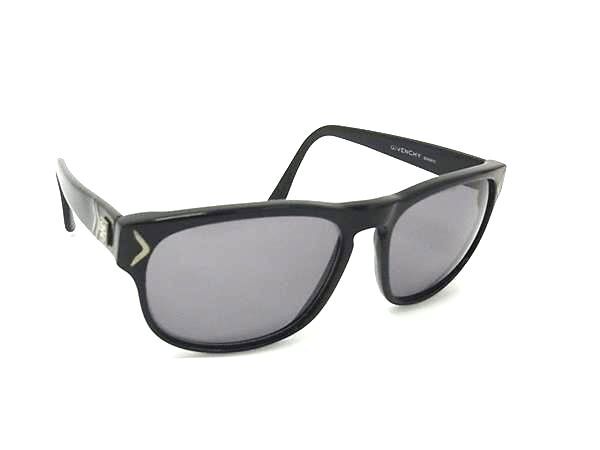 1円 GIVENCHY ジバンシィ ロゴ サングラス 眼鏡 めがね メンズ レディース ブラック系 GA6419_画像1