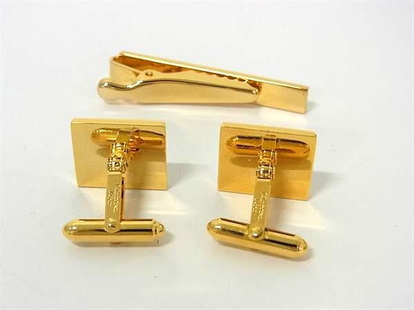 # прекрасный товар # ChristianDior Dior Vintage галстук булавка запонки кнопка кафф links мужской оттенок золота × оттенок серебра DK5301