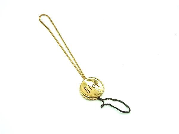 ChristianDior Christian Dior ремешок брелок для ключа мужской женский оттенок золота DJ5291