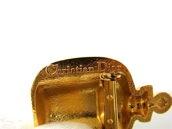 # прекрасный товар # ChristianDior Dior Vintage te.-n духи бутылка булавка брошь значок аксессуары оттенок золота DJ5598