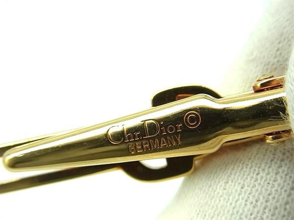 # прекрасный товар # ChristianDior Dior Vintage галстук булавка Thai зажим аксессуары бизнес джентльмен оттенок золота DI9130