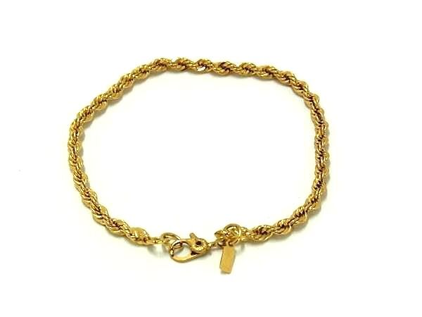 ■極美品■ MONET モネ ブレスレット アクセサリー レディース ゴールド系 DJ0141_画像2