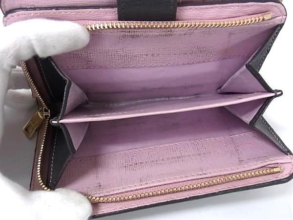 FURLA フルラ レザー 二つ折り 財布 ウォレット 札入れ 小銭入れ カード入れ レディース グレー系×ピンク系 DH9496_画像5