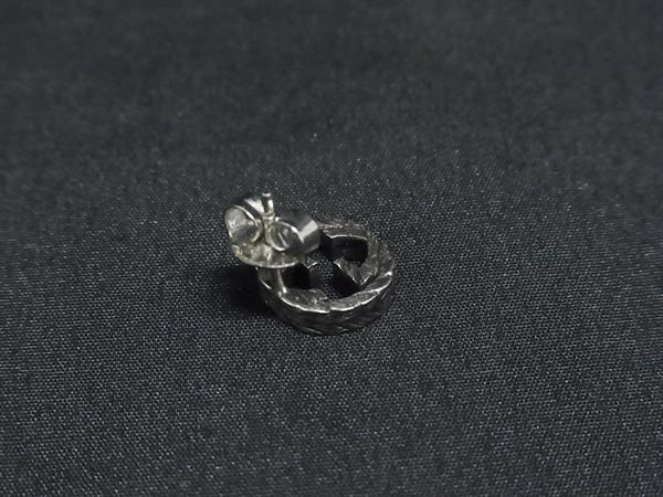 1円 GUCCI グッチ インターロッキングG アラベスク SV925 片耳のみ ピアス アクセサリー メンズ レディース シルバー系 FU7590_画像2