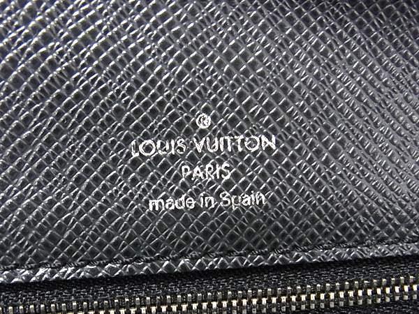 1円 ■美品■ LOUIS VUITTON ルイヴィトン M32592 タイガ ベライア クラッチバッグ セカンドバッグ メンズ アルドワーズ ブラック系FN8341_画像6