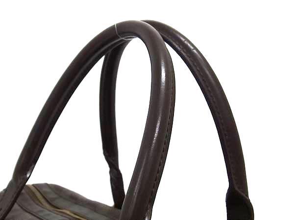 1円 LOUIS VUITTON ルイヴィトン N52000 ダミエ バークレイ ミニボストン ハンドバッグ トート レディース メンズ ブラウン系 FQ3401_画像2