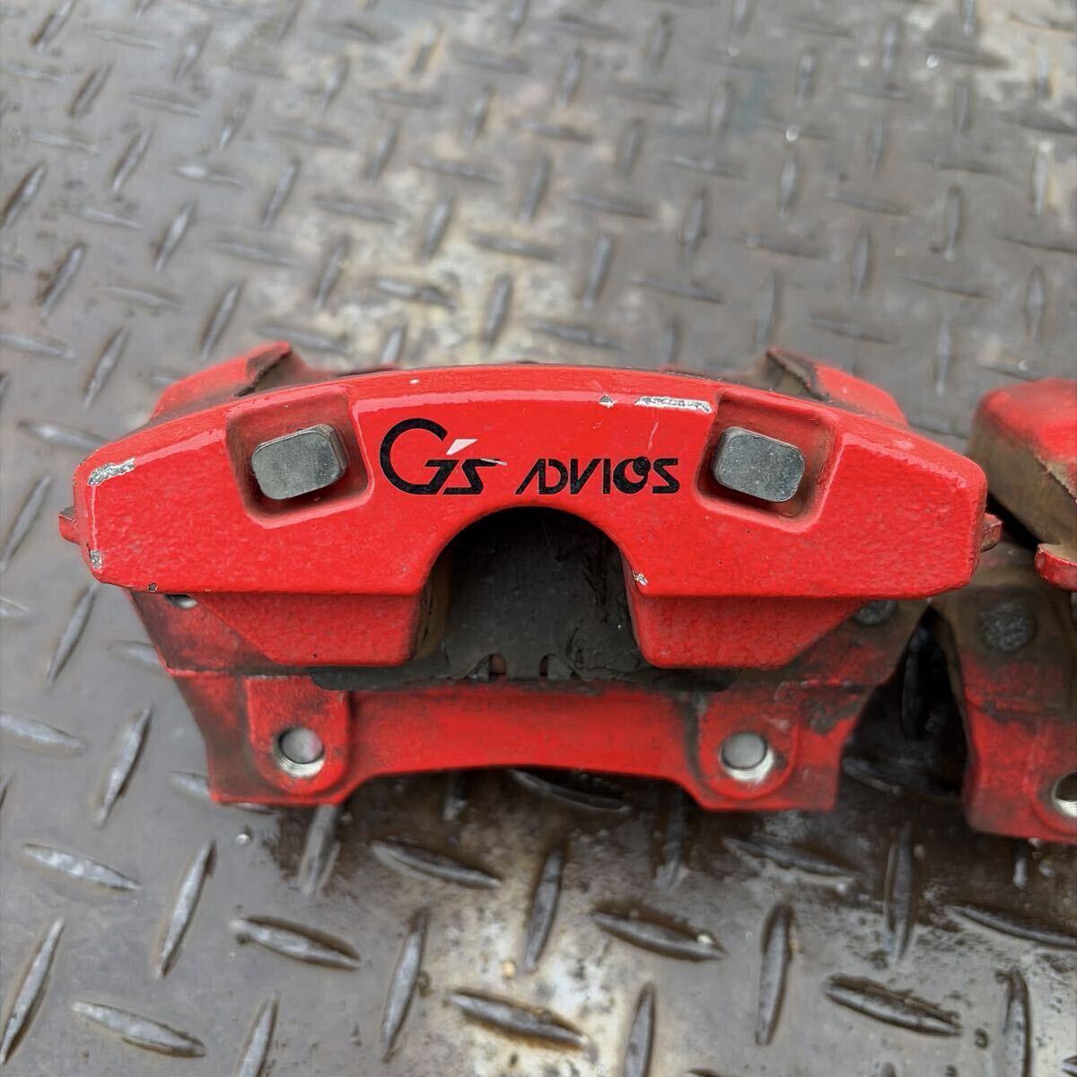 中古 純正 マークＸ G'S ジーズ DBA-GRX130 リヤブレーキキャリパー_画像2