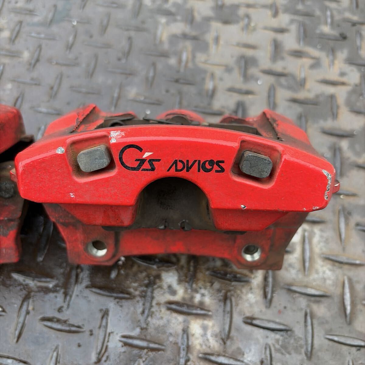 中古 純正 マークＸ G'S ジーズ DBA-GRX130 リヤブレーキキャリパー_画像3