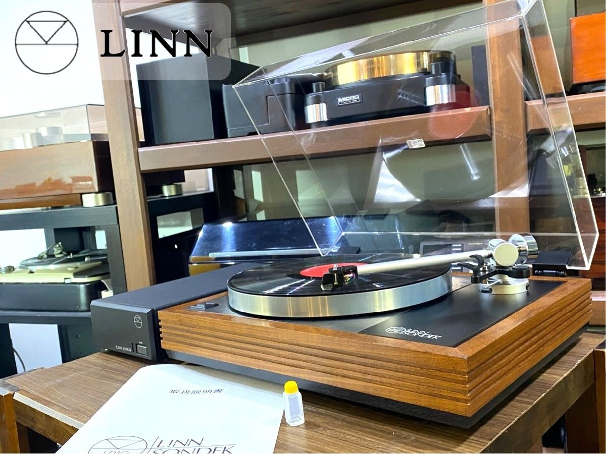 レコードプレーヤー LINN LP12 ITTOK LVIII / LINGO電源 / TRAMPOLIN 仕様 50Hz/60Hz共通 新品ヒンジ等付属 Audio Station_画像1