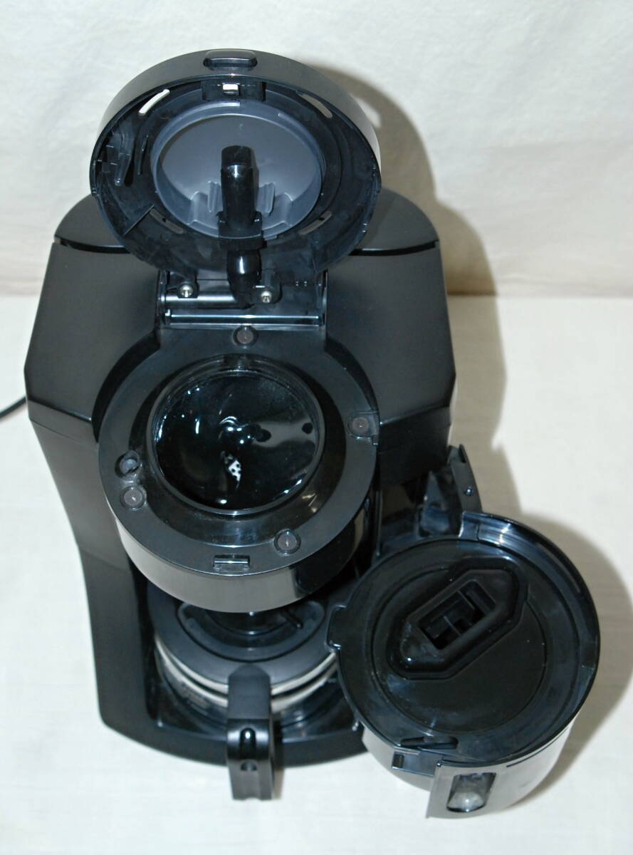 美品 Panasonic パナソニック ミル付き全自動コーヒーメーカー NC-A55P 沸騰浄水コーヒーメーカー ブラック ドリップ式_画像6