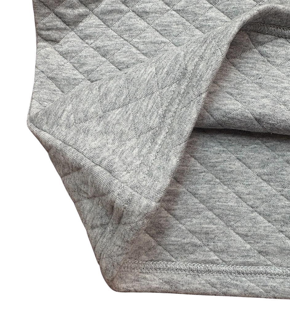 新作　新品タグ付 Moujonjon ムージョンジョン★ニットキルト リボン付き 裏毛 トレーナー★ジュニア 140cm 11-12才 ￥2640_画像5