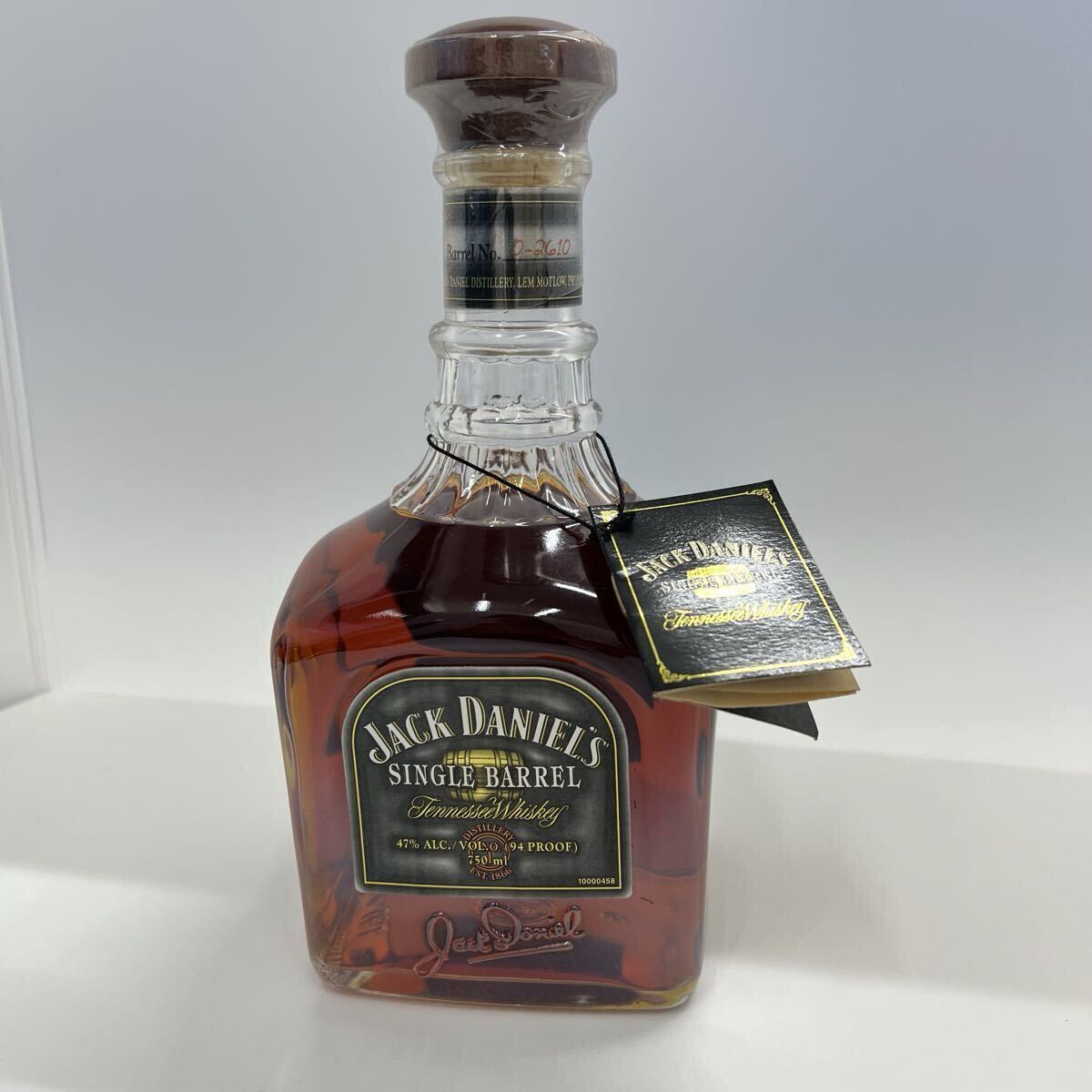 1156 не . штекер JACK DANIELS Jack Daniel SINGLE BARREL одиночный barrel виски sake иностранный алкоголь 47% 750mlg полоса malt 
