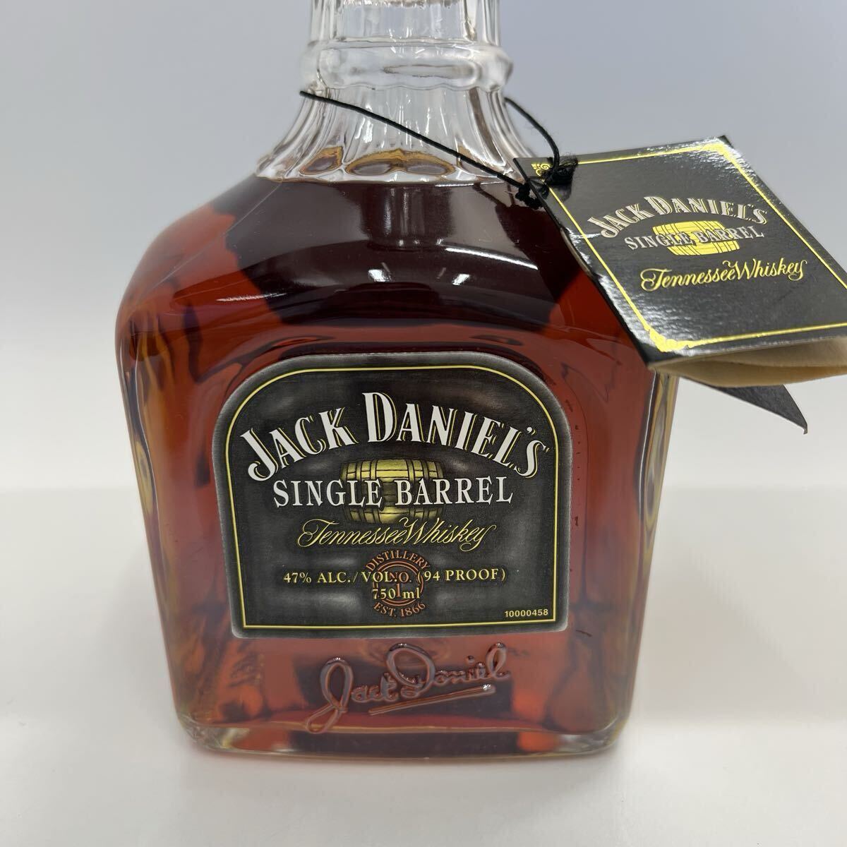 1156 не . штекер JACK DANIELS Jack Daniel SINGLE BARREL одиночный barrel виски sake иностранный алкоголь 47% 750mlg полоса malt 