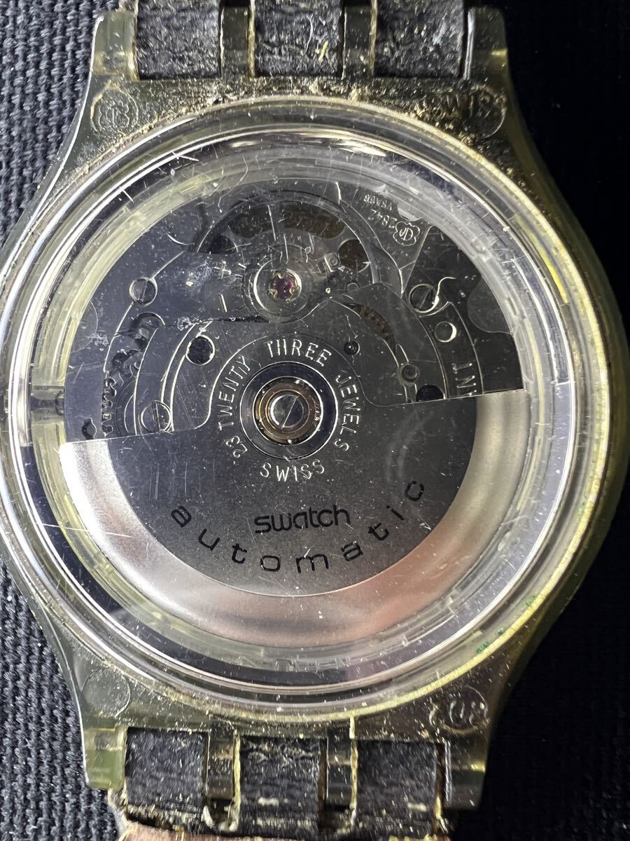 スウォッチ SWATCH 腕時計 2本まとめ売り 自動巻き クロノグラフ Last Week Next Week 当時物　_画像6